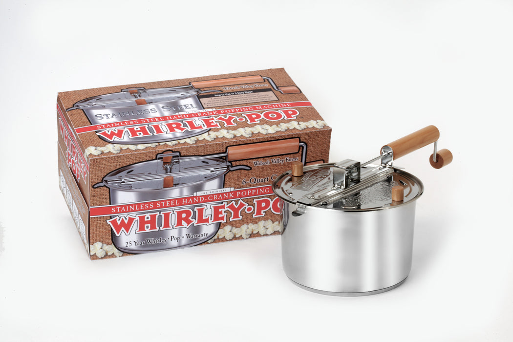 Whirley-Pop | Stainless Steel Induction Popcorn Popper