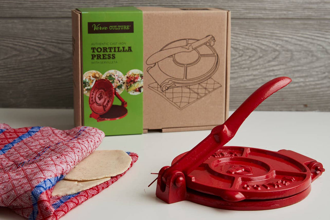 Verve Culture | Cast Iron Tortilla Press Kit