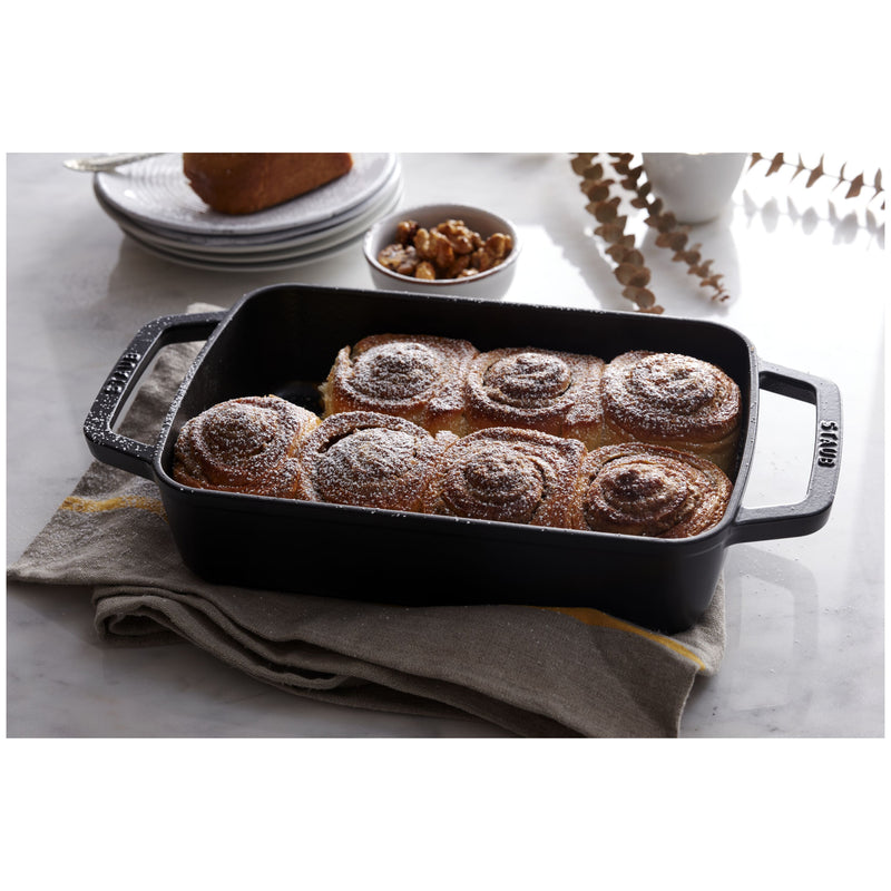 Staub | Cast-Iron Rectangular Roasting Pans - 8 x 12 Inches