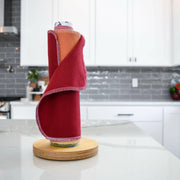 Marley's Monsters UNpaper® Towels in Earthy Rainbow, 24-pack, offering a sustainable, reusable alternative for vibrant, eco-friendly kitchen use.