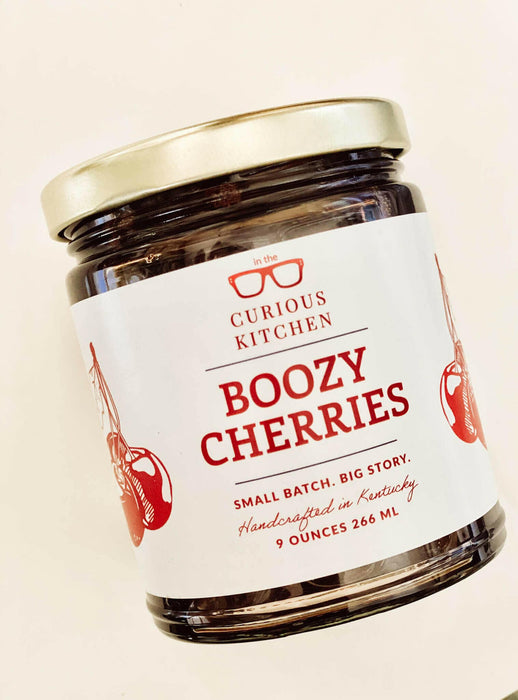 In the Curious Kitchen | Boozy "Bourbon Infused"  Cocktail Cherries.