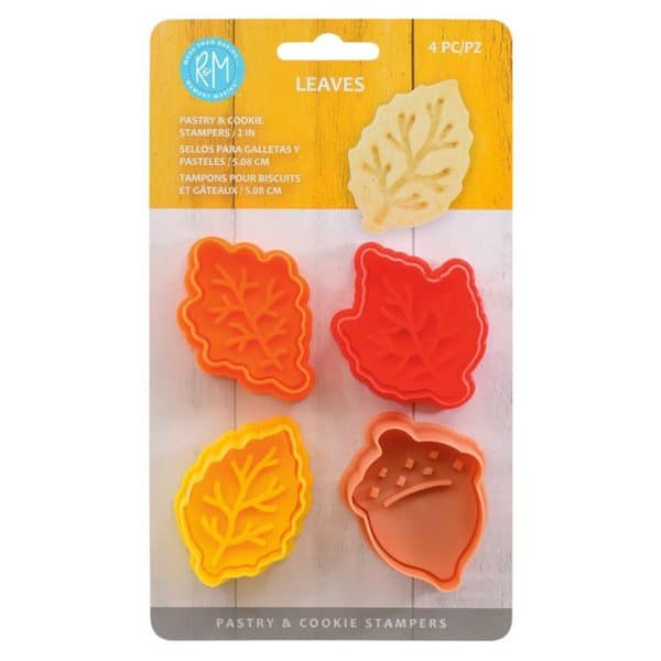 R&M | Pastry & Cookie Stamper Leaves