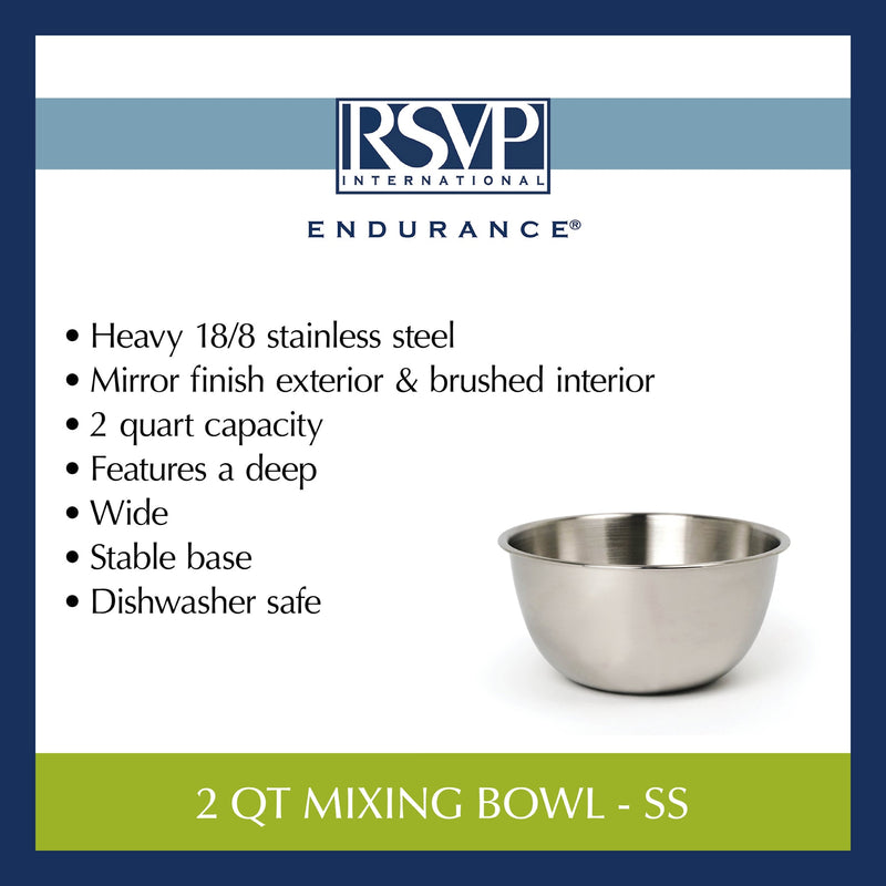 RSVP | Mixing Bowl, 2 Qt