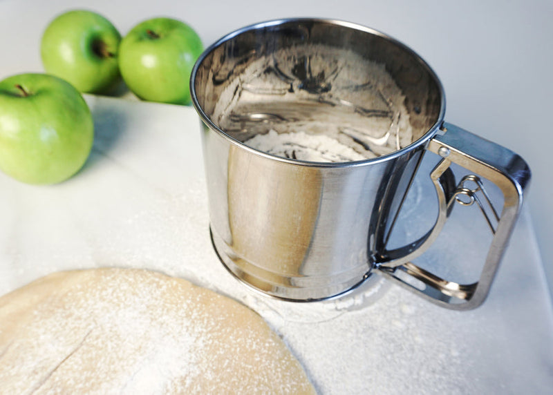 RSVP | Triple Mesh Flour Sifter, 5 Cup