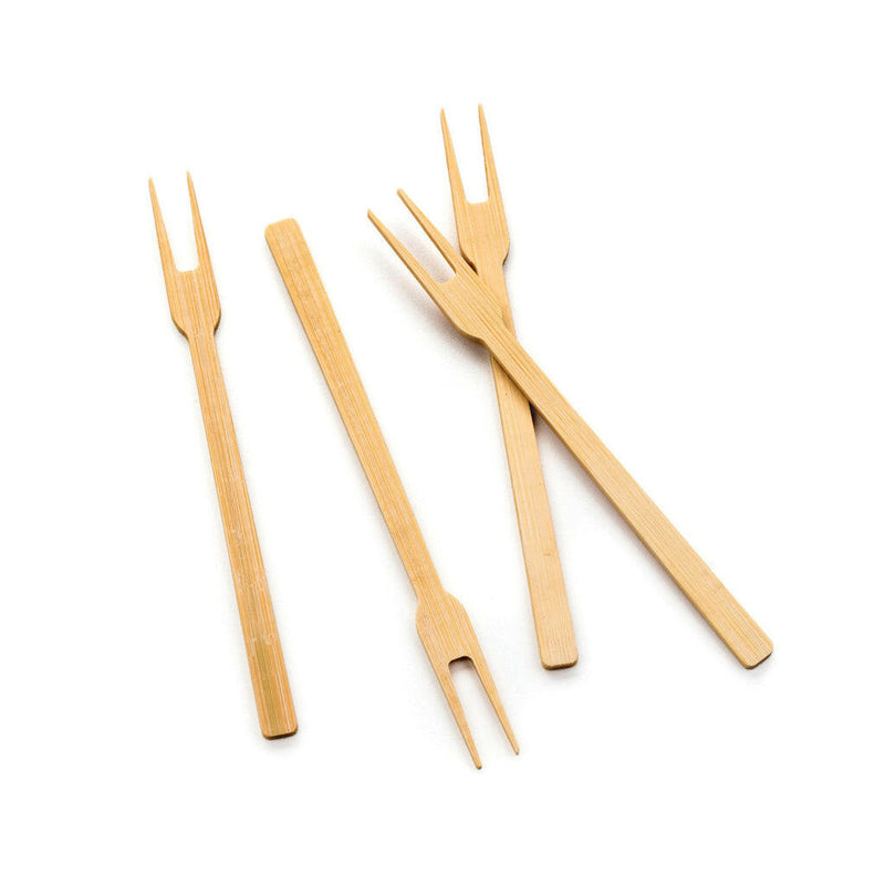 Bamboo Appetizer Fork.