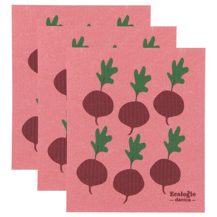 Ecologie | Radishes Swedish Dishcloth