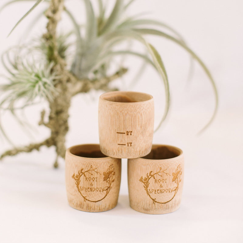 Root & Splendor | Bamboo Measuring Cup