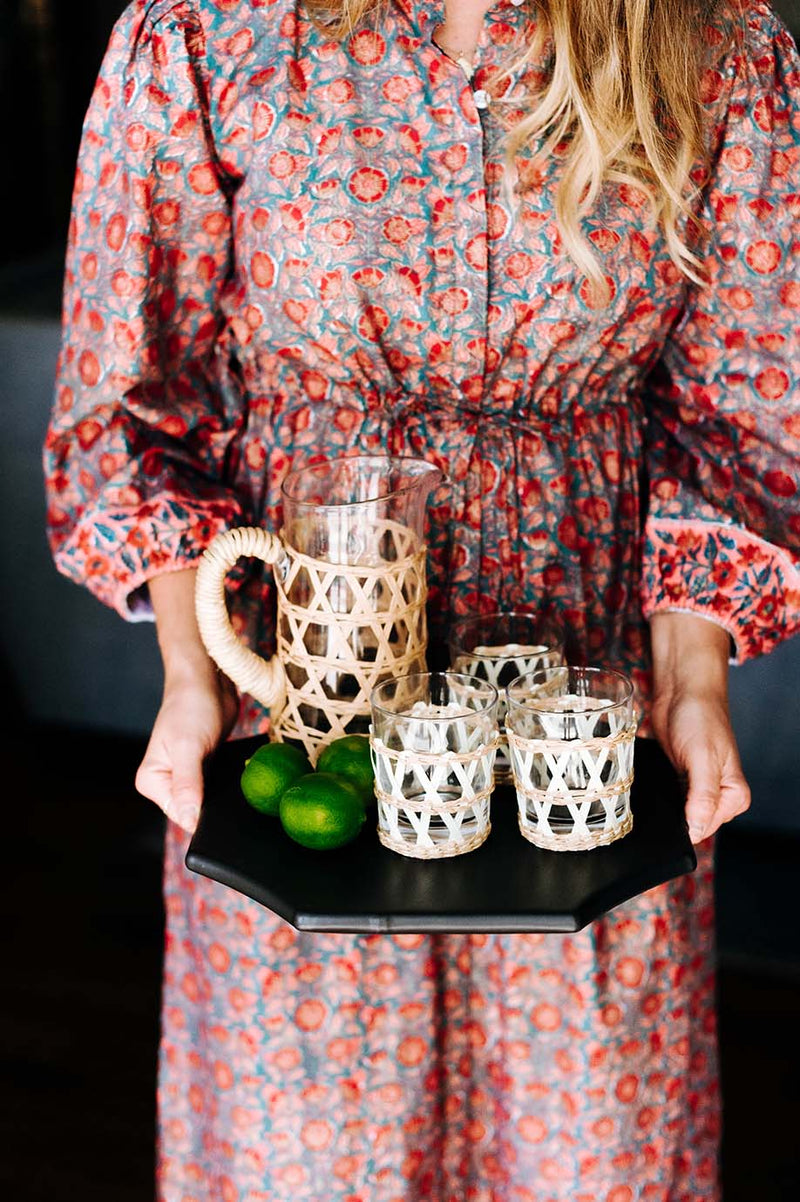 Provvista Designs | Sollevare Charger, Sarah Slate Matte