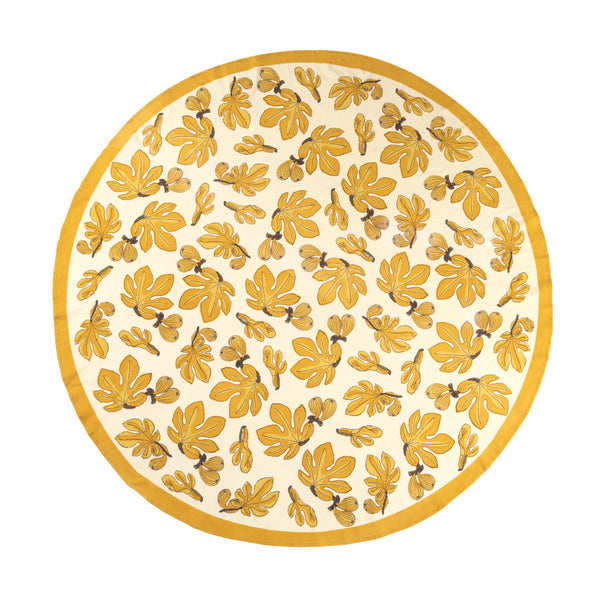 Couleur Nature | Fig Citrine Tablecloth