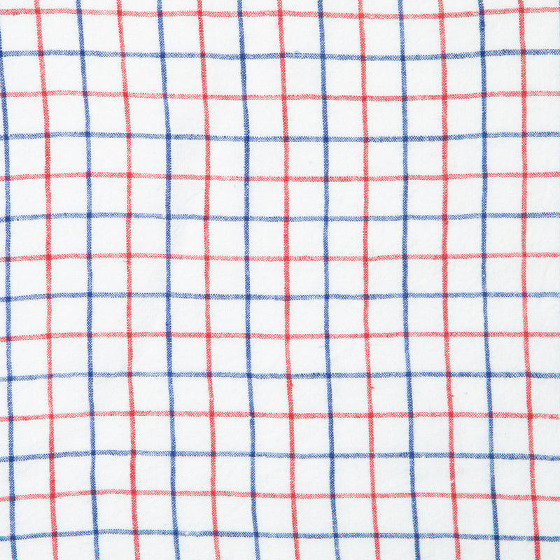 Couleur Nature | Bistro Napkin, Blue & Red, Set of 4