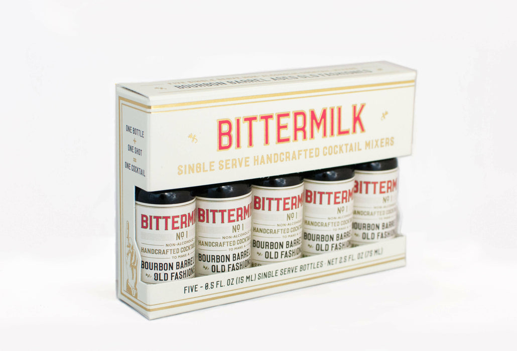 Bittermilk | Single Serve No.1 Bourbon Barrel Aged Old Fashioned.