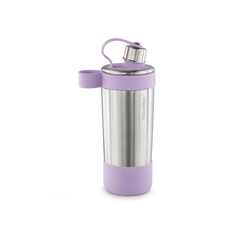 PlanetBox | Glacier Chug Water Bottle, Pansy