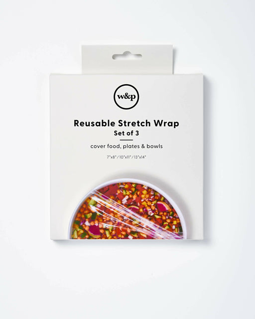 W&P | Reusable Silicone Stretch Wrap.