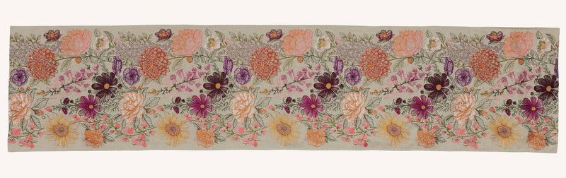 Coral & Tusk | Paradise Garden Table Runner, 91" × 18"