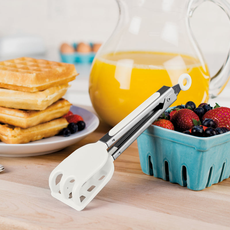 Tovolo | Mini Waffle Tongs, Cayenne