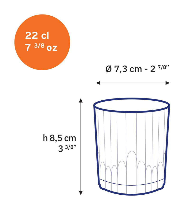 Duralex | Manhattan Old Fashioned Glass