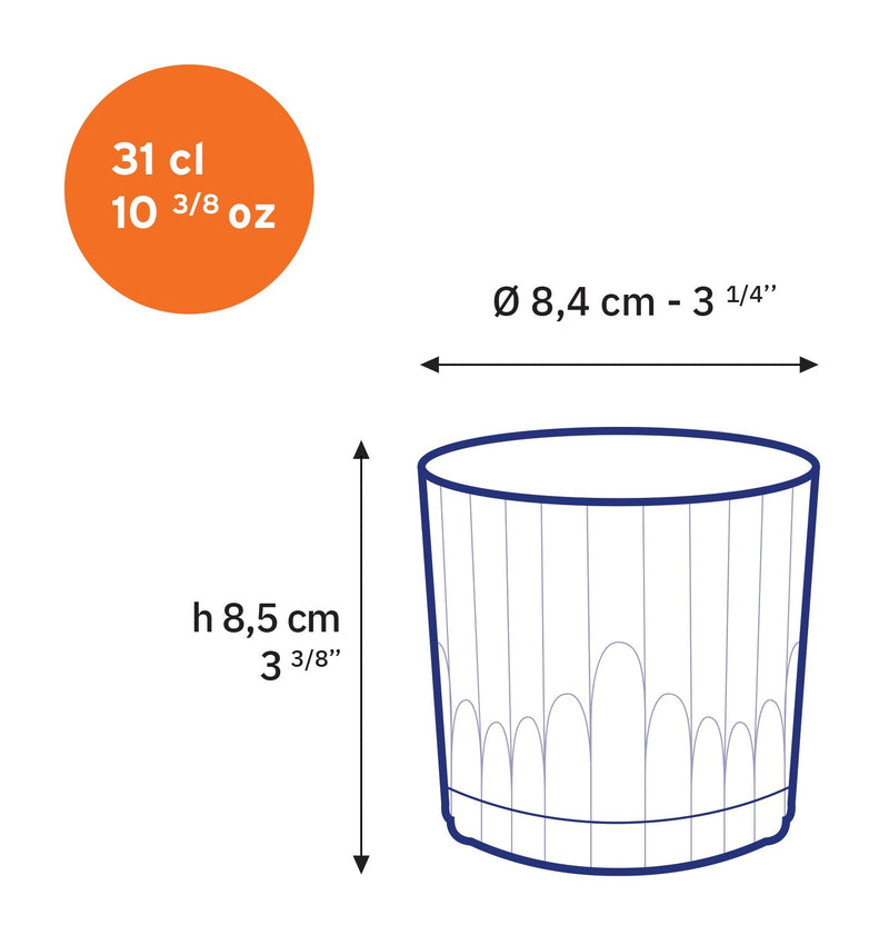 Duralex | Manhattan Old Fashioned Glass