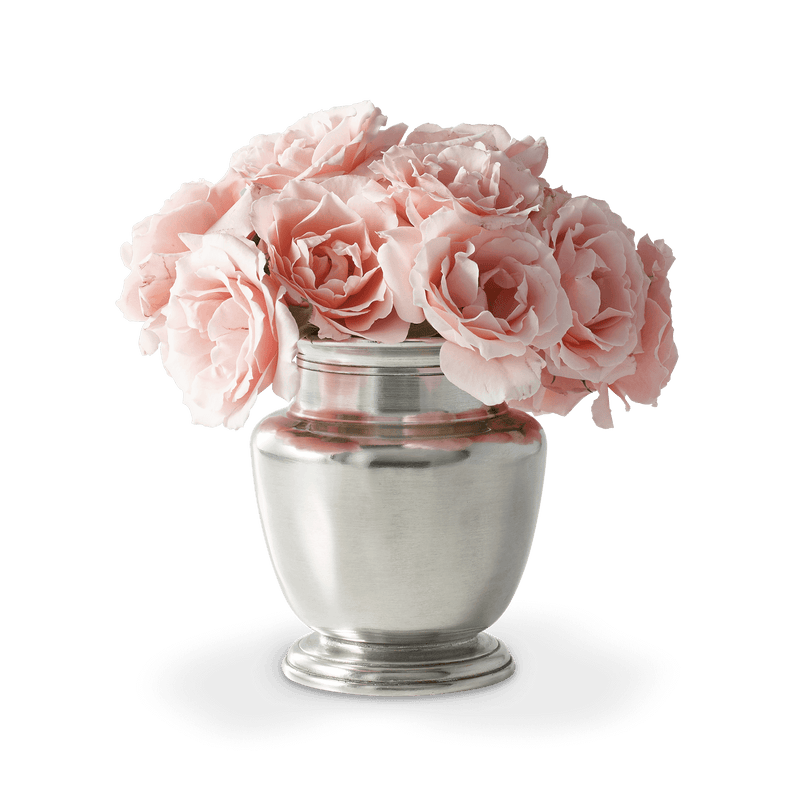 Match | Pewter Rimmed Vase, Petite