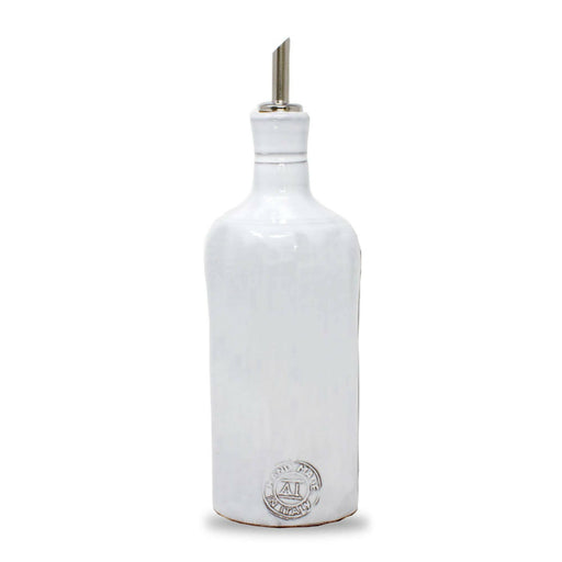 Arte Italica | Bella Bianca Tall Oil Bottle.