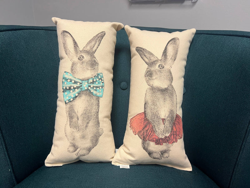 Eric & Christopher | Reindeer in Canoe Tea Towel