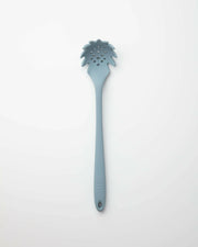 GIR Get It Right - GIR Spaghetti Spoon: Slate, featuring a pineapple design, seamless unibody silicone for hygiene, and efficient scooping teeth.