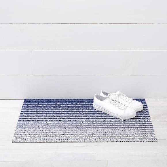 Chilewich | Domino Shag Mats - Denim - 18" x 28"
