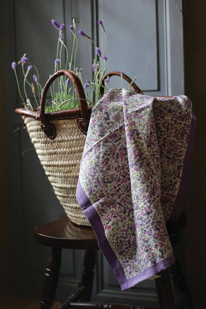 Couleur Nature | Lavender Purple Tea Towels