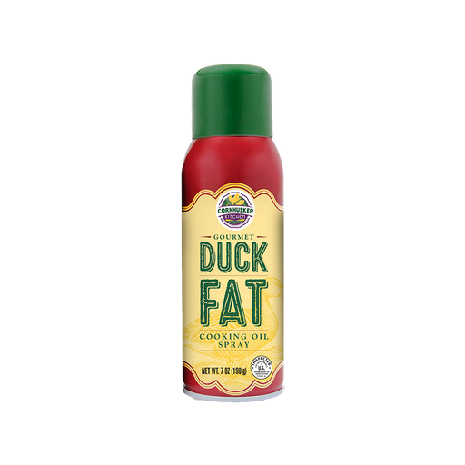 Cornhusker Kitchen Duck Fat Spray | Gourmet Duck Fat Cooking Oil Spray.