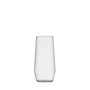 Zwiesel Fortessa Tritan Outdoor Iced Tea Tumbler, 18oz, features a clear, tapered design, ideal for sophisticated outdoor dining, made of shatter-resistant copolyester.