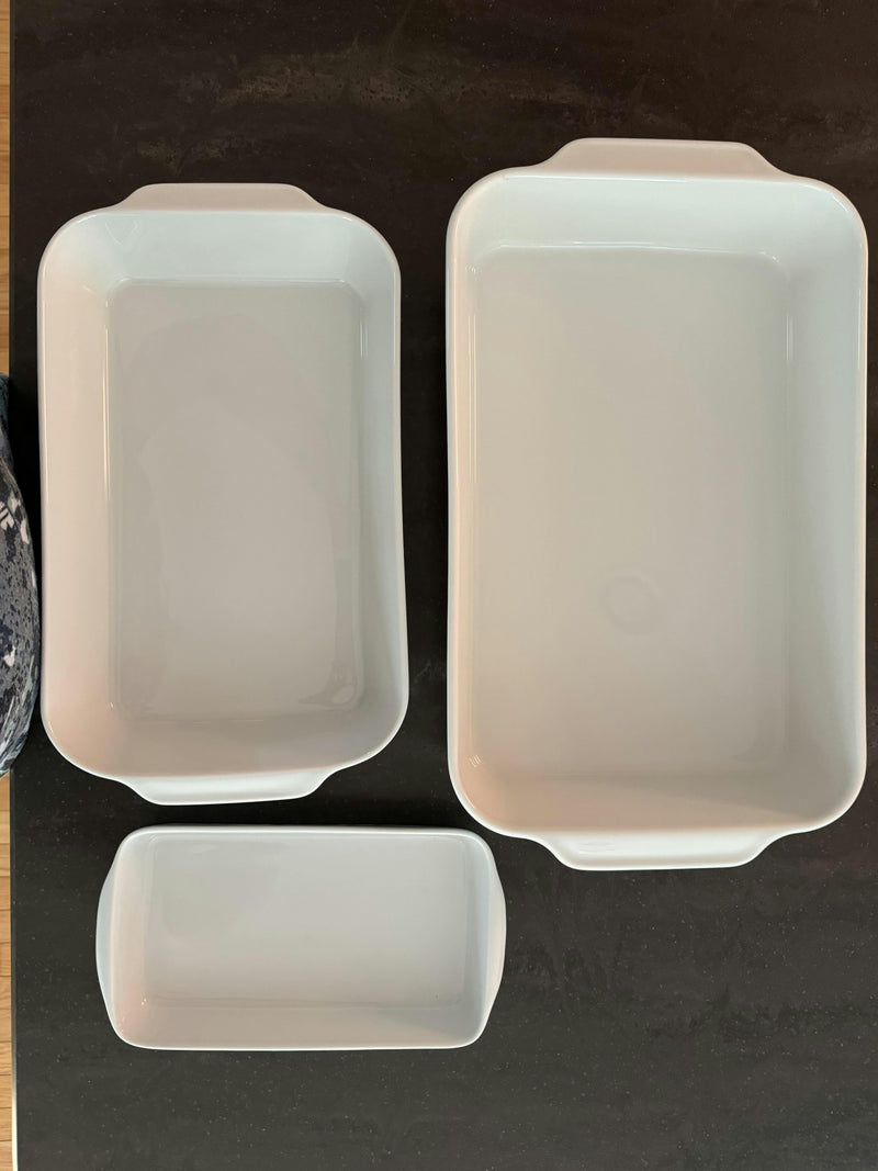 Pillivuyt | Rectangular Bakers, Large, 3 qt