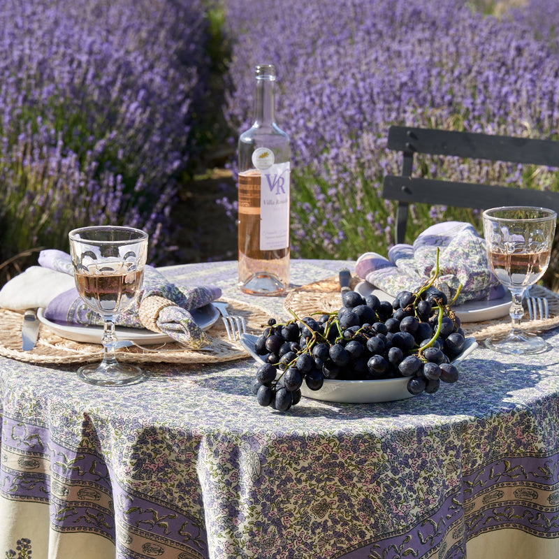 Couleur Nature | French Tablecloth, Lavender Purple