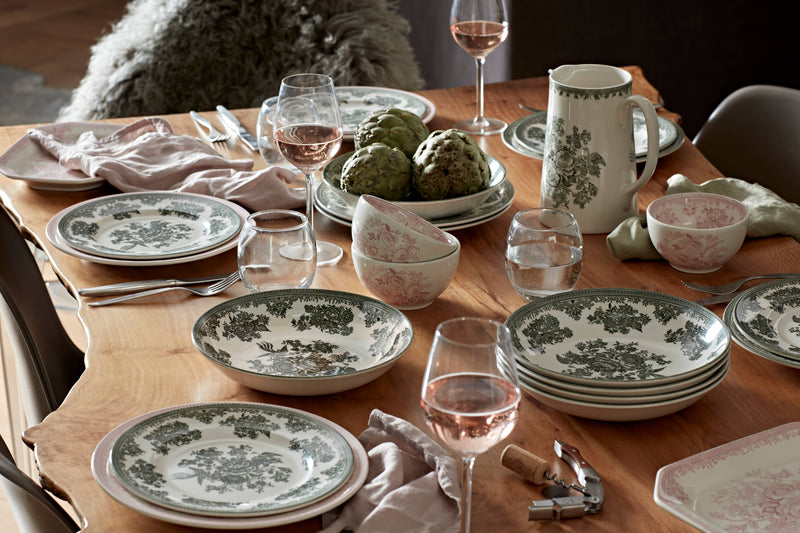 Burleigh | Dark Green Asiatic Pheasants Medium Plate