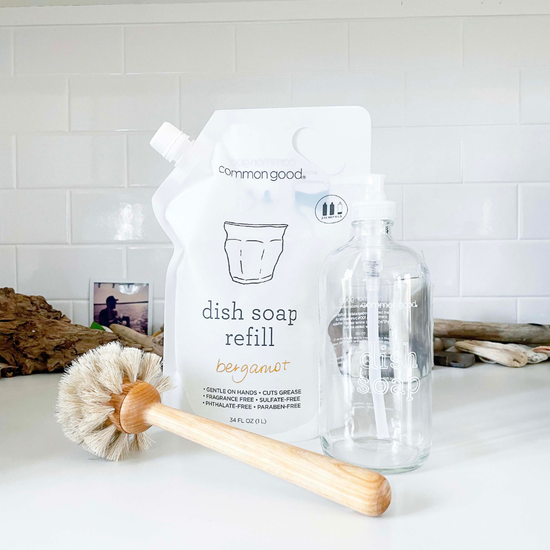 Common Good | Dish Soap Refill Pouch, Bergamot