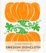 Bespoke Provisions - Pumpkins  Swedish Dishcloth.