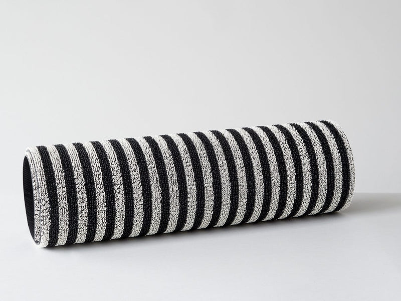 Chilewich | Breton Stripe Shag Mat - Tuxedo