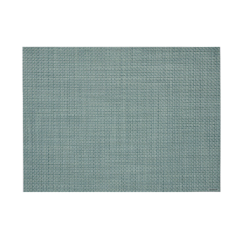 Chilewich Basketweave Placemat in Celadon, 14 by 19 inches