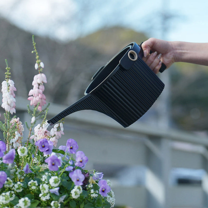 Hachiman Garden Beetle watering can nested storage detail