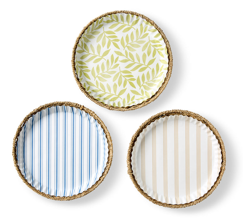 Plate & Pattern | Sandy Stripes Original Flat Plate Liners