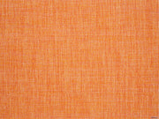 Chilewich | Boucle Rectangle Placemats - Tangerine, showcasing a close-up of the textured crepe weave fabric, ideal for both indoor and outdoor dining settings.