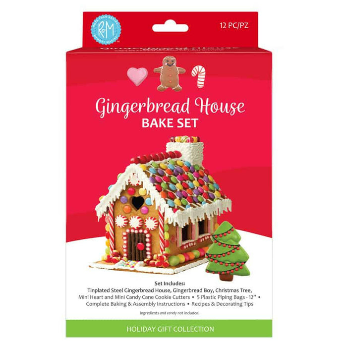 Gingerbread House 12 Pc Bake Set.