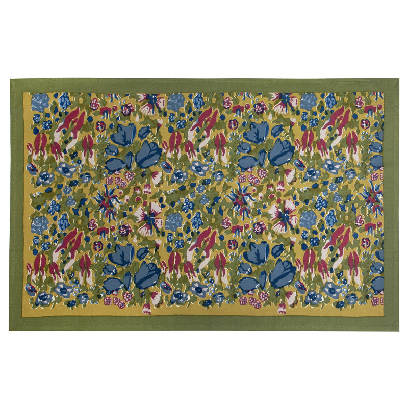 Couleur Nature | Jardin Blue & Vert Tea Towels