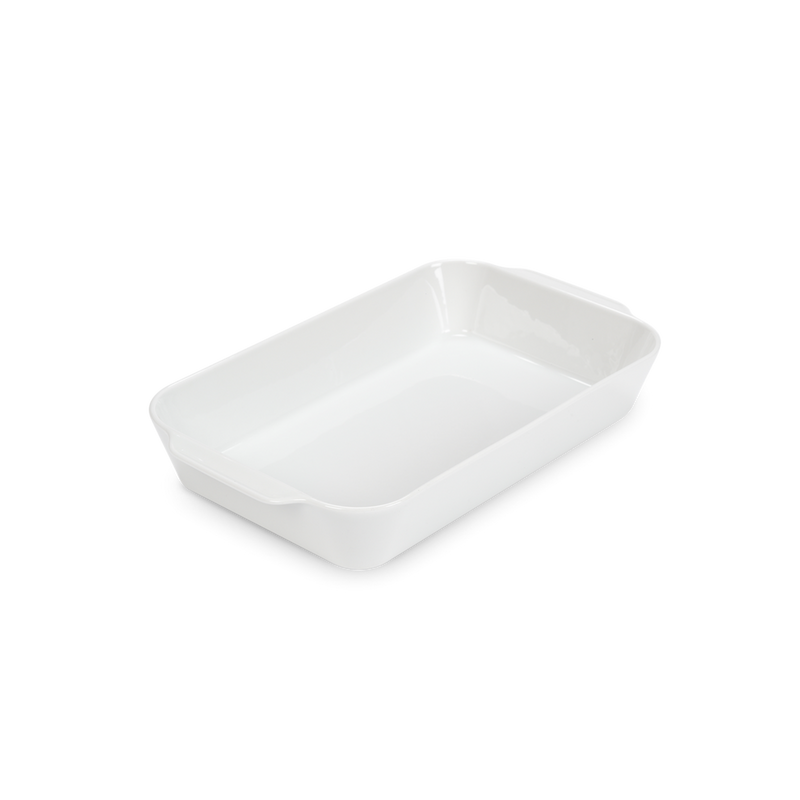 Pillivuyt | Deep Rectangular Eared Roasters, Large, 2.5 qt