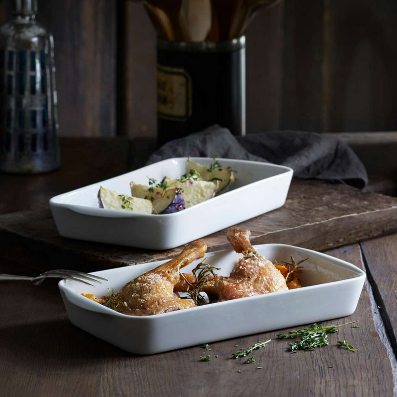 Pillivuyt | Rectangular Bakers, Large, 3 qt