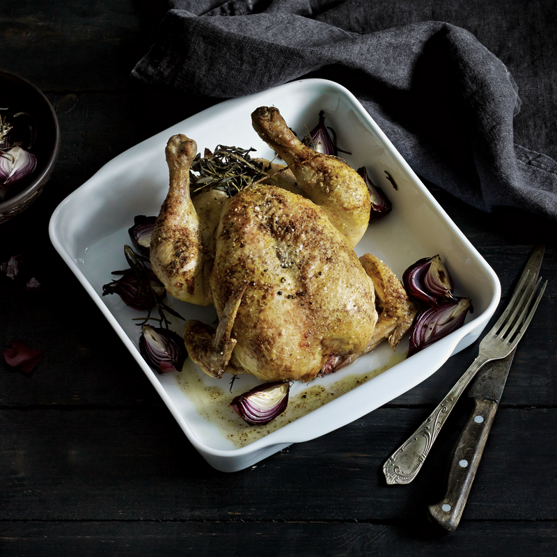 Pillivuyt Square Bakers - Extra Large - 3 qt, durable porcelain bakeware, ideal for oven-to-table use, with excellent heat retention and non-stick, thermal-shock resistant properties.