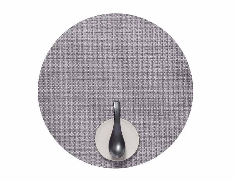 Chilewich | Basketweave Round Placemats - Denim
