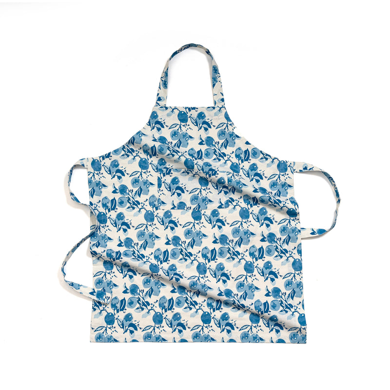 Couleur Nature | Citron Bleu Apron 32x36