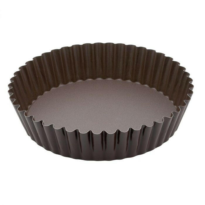 Gobel | Fluted Nonstick Tart/Quiche Pans + Removable Bottom.