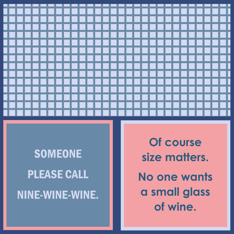 Drinks on Me | Size Matters, Cocktail Napkin