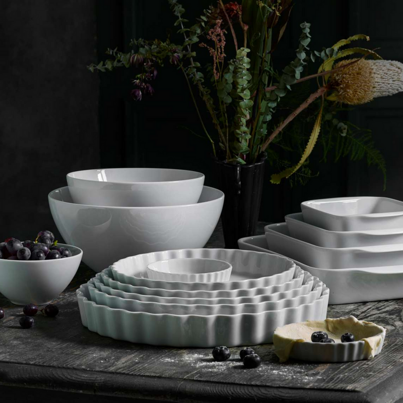 Pillivuyt | Round Tart Dish, 10 inches