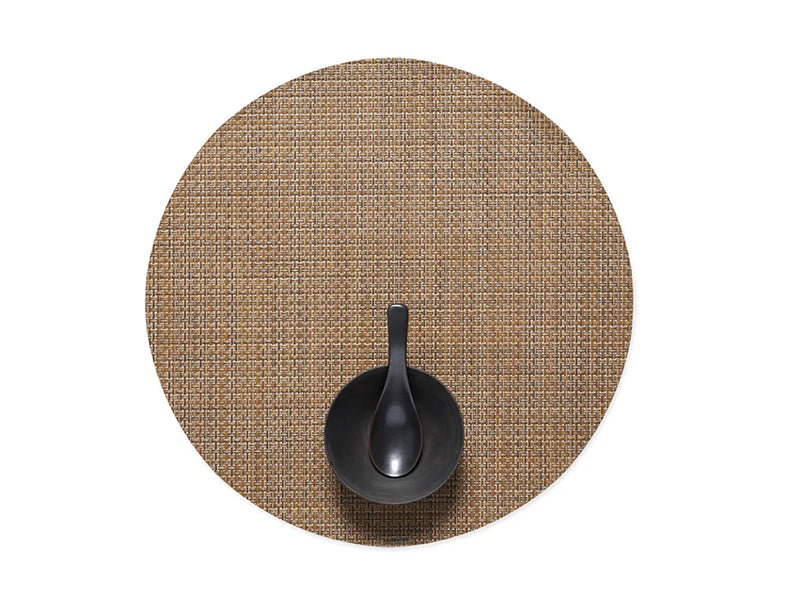 Chilewich | Basketweave Round Placemats - Denim